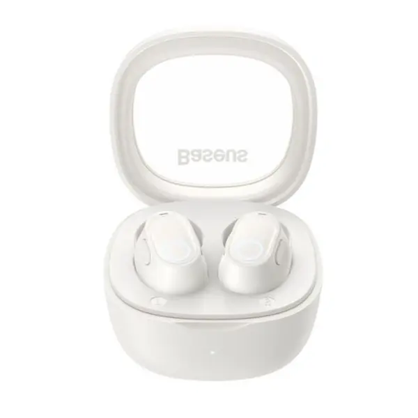 Baseus Bowie TWS WM02 True Wireless Earbuds – Color: White – View 2