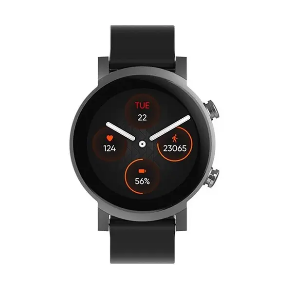 TicWatch E3 Android Wear OS Smartwatch – Color: Black – View 2