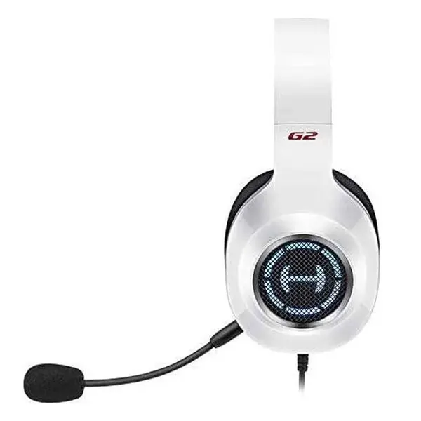  Edifier G2 II ​7.1 Surround Sound USB Wired Gaming Headset  – Color: White – View 3