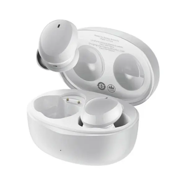 Baseus E2 True Wireless TWS Earbuds – Color: White – View 1