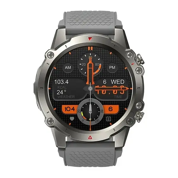 Zeblaze Vibe 7 Lite Bluetooth Calling Smartwatch – Color: Gray – View 2