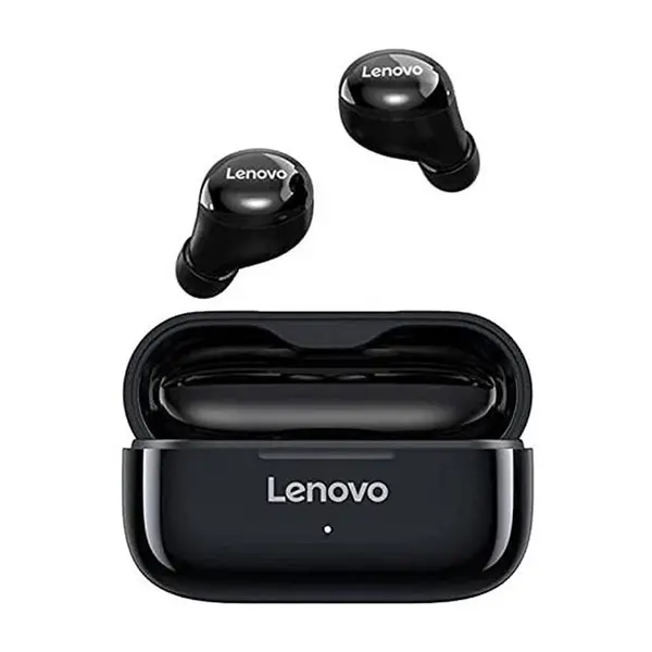 Lenovo LP11 TWS Wireless Bluetooth 5.0 Stereo Earbuds – Color: Black – View 1