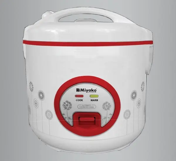 Miyako MRC-918 1.8 Liter Single Non Stick Coating Pot Rice Cooker – View 1