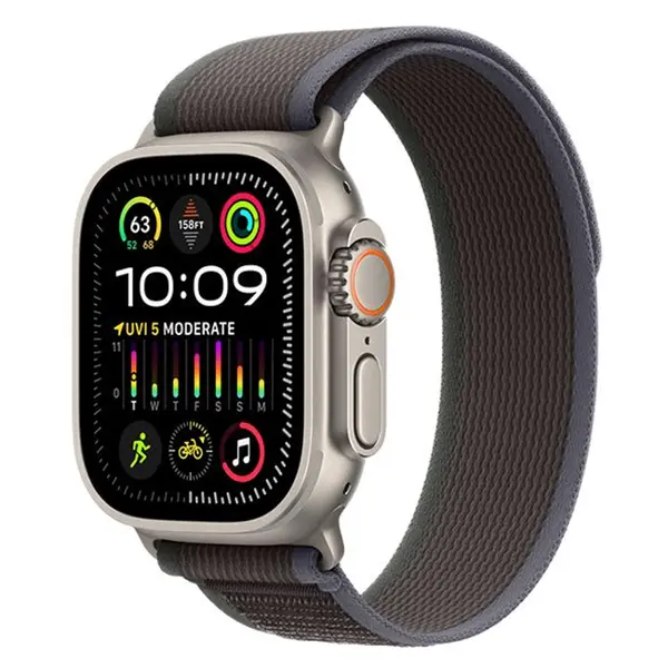 Apple Watch Ultra 2 with Trail Loop GPS + Cellular – Color: Black – View 1