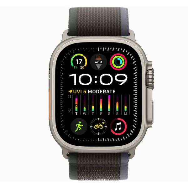 Apple Watch Ultra 2 with Trail Loop GPS + Cellular – Color: Black – View 2