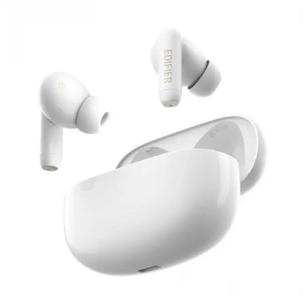 Edifier TWS330NB Hybrid ANC TWS Wireless Earbuds – Color: White – View 1