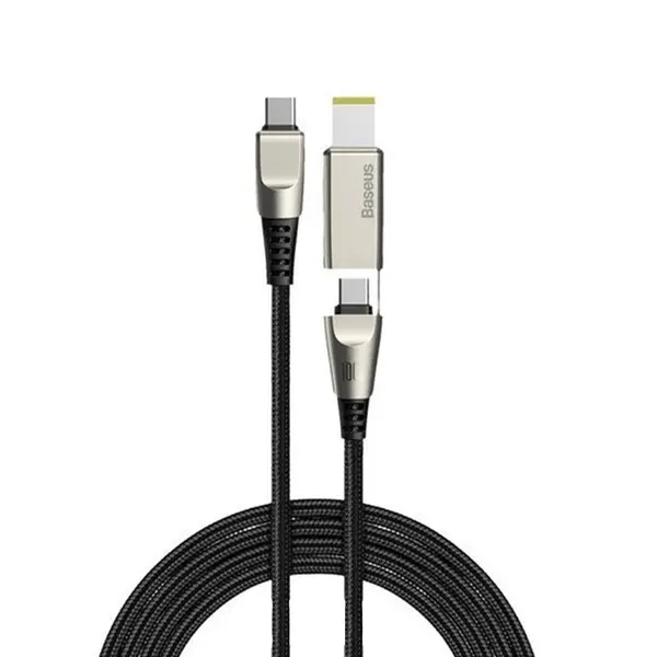 Baseus Flash Series 100W 2m USB-C to DC Fast Charging Cable – View 1