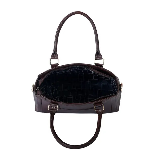 Long-lasting PU Leather Crossbody Hand Bag For Women – Color: Brown – View 2
