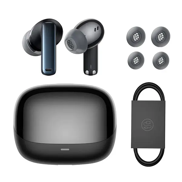 Baseus Bowie M2 Plus Wireless TWS Bluetooth Earbuds – Color: Black – View 3