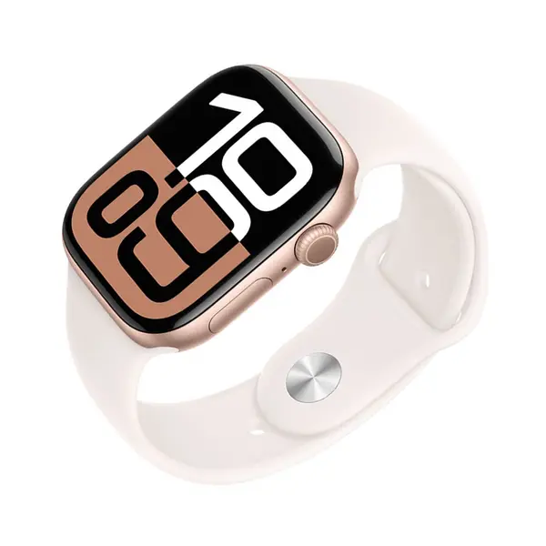 Apple Watch Series 10 Retina LTPO3 OLED 46mm Smartwatch – Color: Rose Gold – View 2