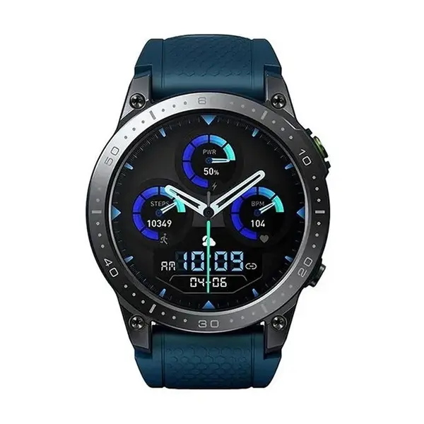 Zeblaze Ares 3 Pro Ultra HD AMOLED Smartwatch  – Color: Blue – View 2