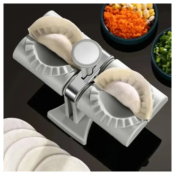Automatic Dumpling Maker Household Double Head Maker – View 3