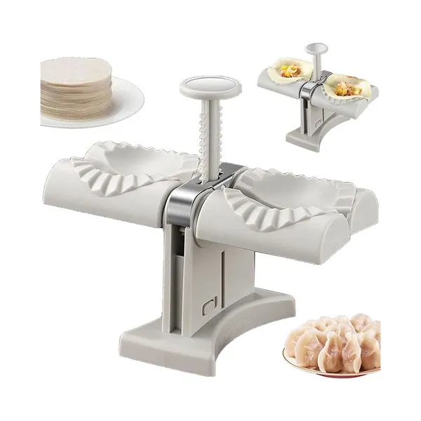 Automatic Dumpling Maker Household Double Head Maker – View 2