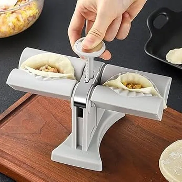Automatic Dumpling Maker Household Double Head Maker – View 5