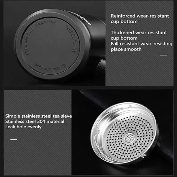 400 ML Leakproof Double 12 Hour Heat Retention Wall Vacuum Water Flask – View 6