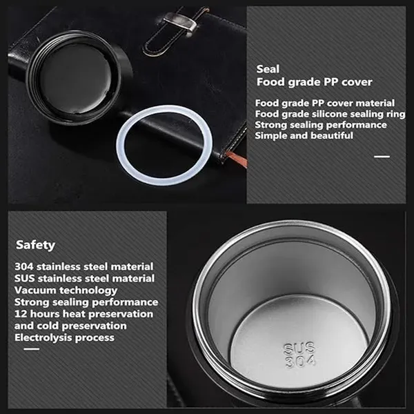 400 ML Leakproof Double 12 Hour Heat Retention Wall Vacuum Water Flask – View 5