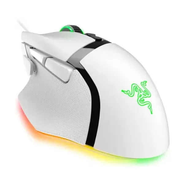 Razer Basilisk V3 X HyperSpeed RGB Wireless Gaming Mouse – Color: White – View 2
