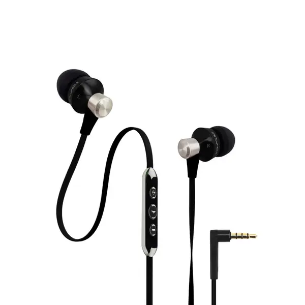 Awei S950vi Noise Cancellation 3.5mm Wired Earphone – Color: Black – View 2