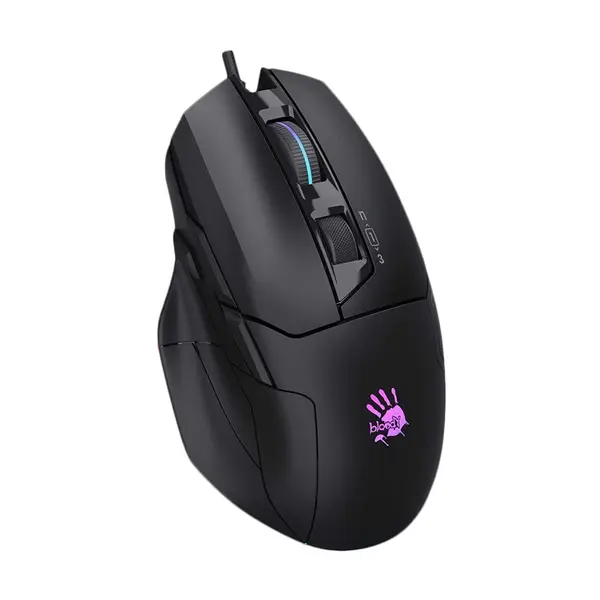 A4TECH Bloody W70 Max RGB Black Gaming Mouse – Color: Black – View 5