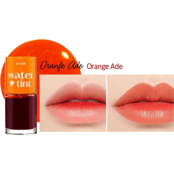 ETUDE 03 Dear Darling Water Tint Orange Ade Lip Gloss – View 3