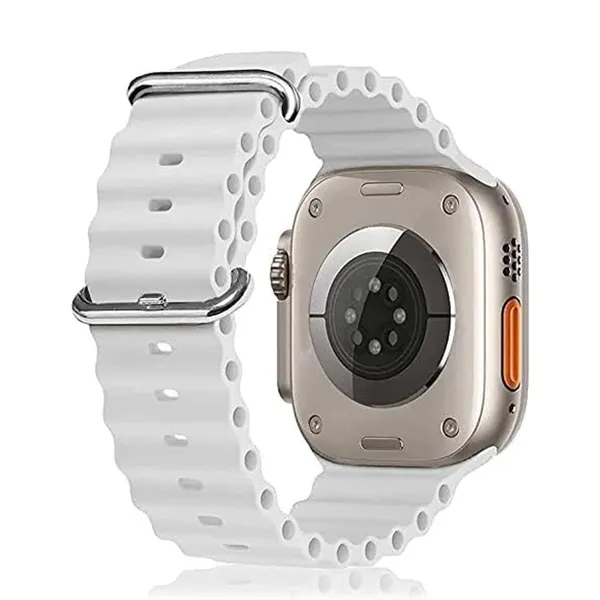 T800 Ultra IP67 Waterproof Smartwatch  – Color: White – View 3
