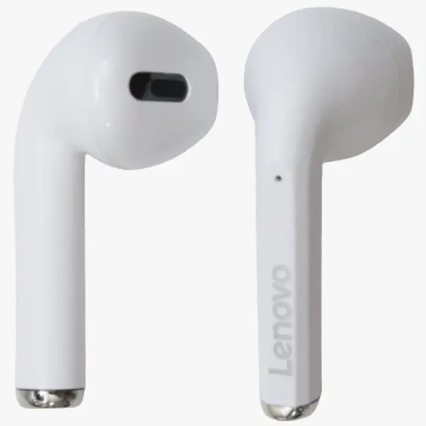 Lenovo LP2 TWS Wireless Bluetooth Earbuds – Color: White – View 2