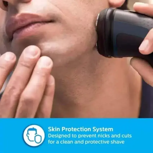 Philips S1121 Wet/Dry Rechargeable  Shaver for Men – View 4