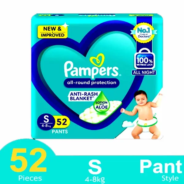 Pampers Breathable Material Pant System Baby Diaper – View 2