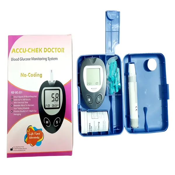 Accu‑Chek Doctor Digital Glucose Meter with Large Backlit Display – View 4