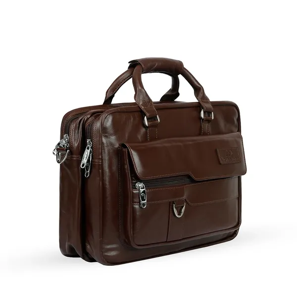 Genuine Cow Leather Waterproof Corporate Design Official Bag – View 1