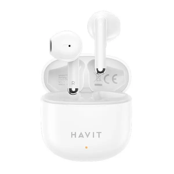 Havit TW976 True Wireless Stereo Earbuds – Color: White – View 2