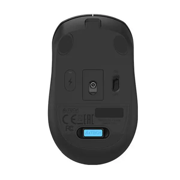 A4TECH FG20 Fstyler 2.4G Wireless Mouse – Color: Black – View 3