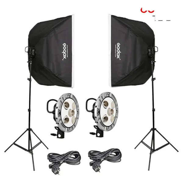 Godox Softbox Lighting Setup for YouTube Home Studio – View 1
