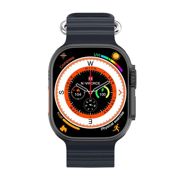 Naviforce NT13 Bluetooth Calling Smart Watch – Color: Black – View 2