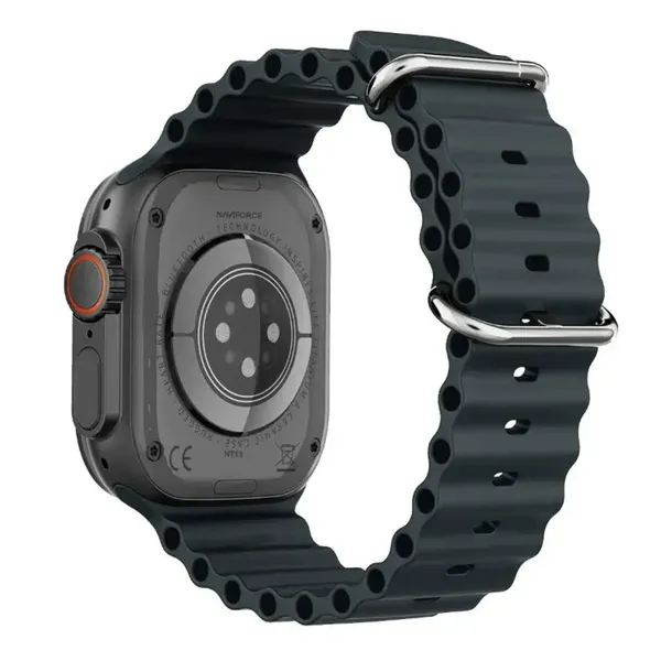 Naviforce NT13 Bluetooth Calling Smart Watch – Color: Black – View 3