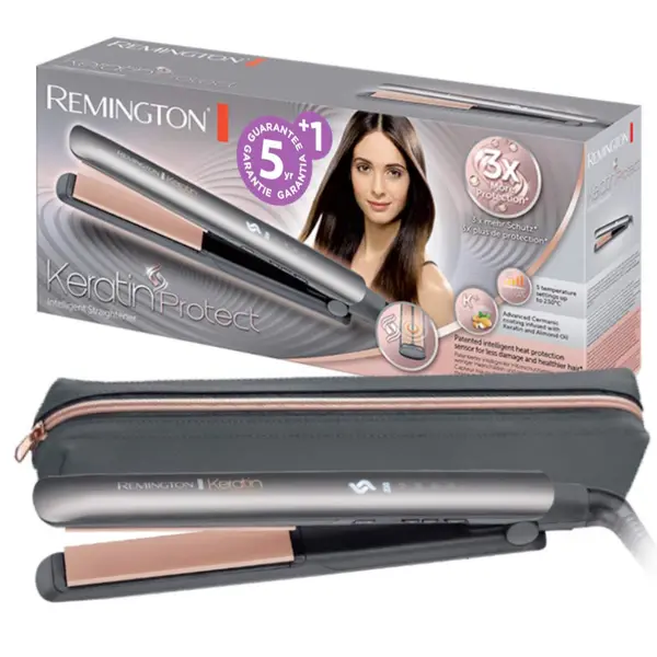 Remington S8598 Keratin Protect Intelligent Ceramic Hair Straighteners  – View 4