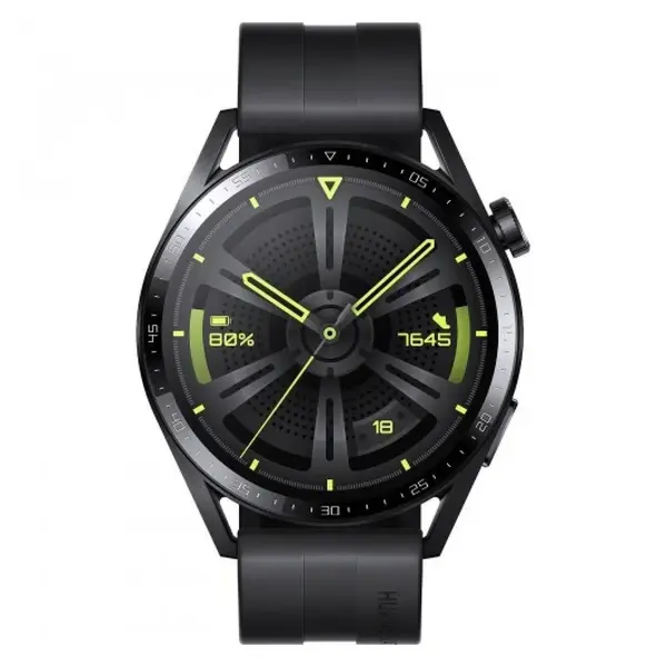 Huawei Watch GT 3 AMOLED Smartwatch – Color: Black – View 2