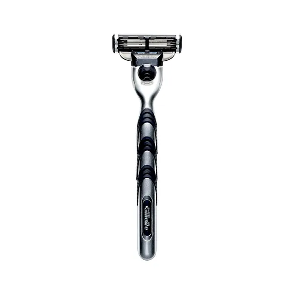 Gillette Mach3 New 3 Stronger Steel Blade Shaving Razor - 1 Count – View 2