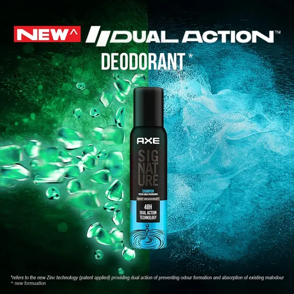 AXE Signature Champion perfume spray used for male/female Body Spray 122 ml – View 3