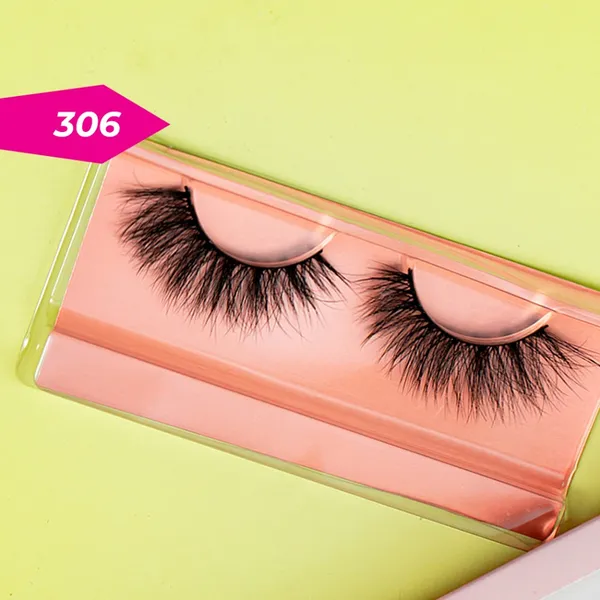 Guerniss 3D 100% mink hair 302 Vegan Durable Eyelashes – View 5
