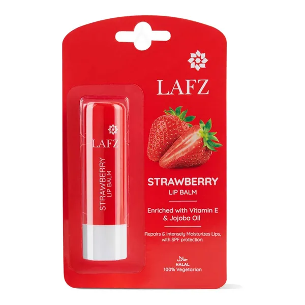 Lafz Moisturizing Strawberry Vitamin E Lip Balm (4.5g) – View 4