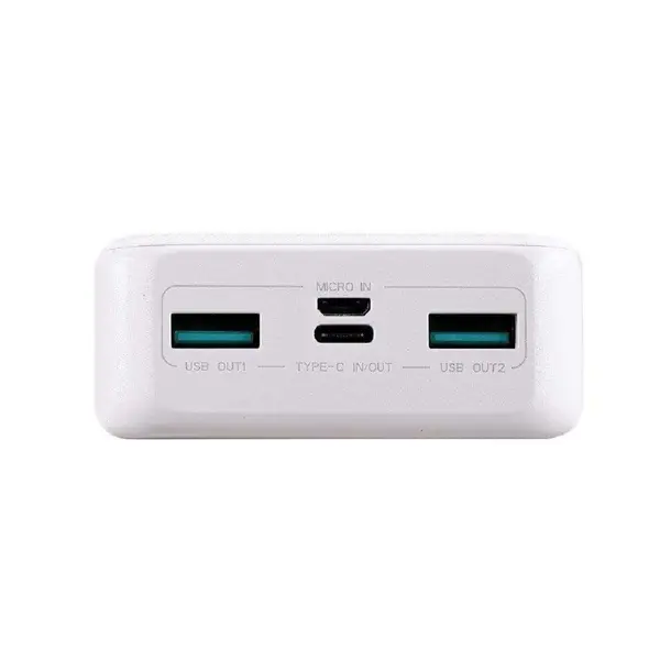 JOYROOM JR-QP195 Dazzling Series 22.5W fast charging Power Bank – Color: White – View 2