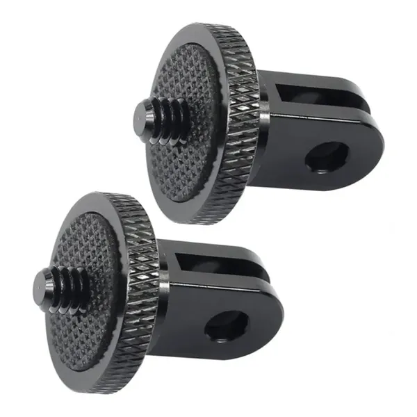 Mini Tripod Screw Mount Adapter 1/4" Monopod Accessory – View 2