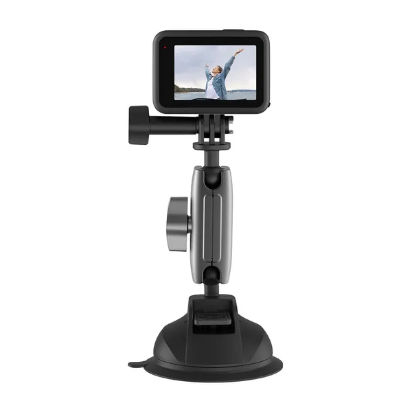 TELESIN Aluminum Alloy Camera Suction Camera Mount – View 3