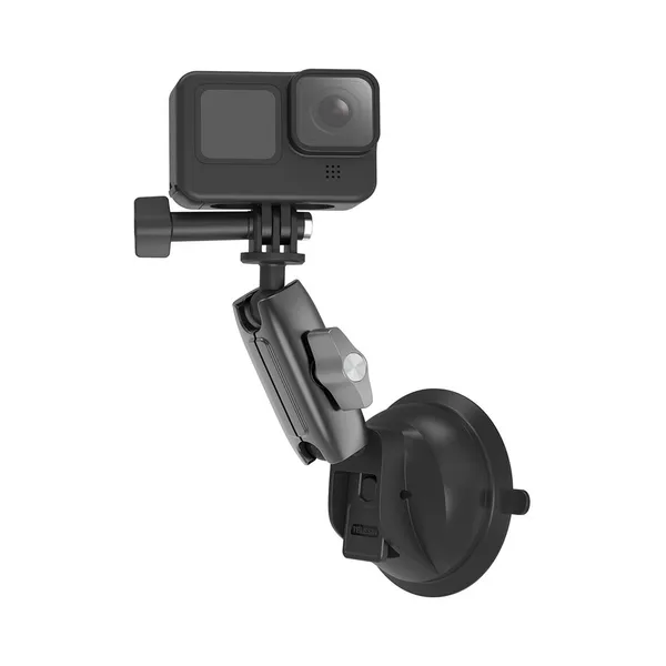 TELESIN Aluminum Alloy Camera Suction Camera Mount – View 4