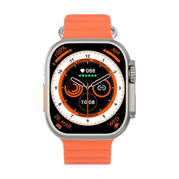 T900 Ultra Bluetooth Calling Smartwatch – Color: Orange – View 2