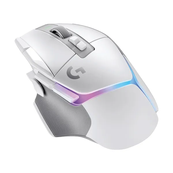 Logitech G502 X USB Hero Gaming Mouse – Color: White – View 2