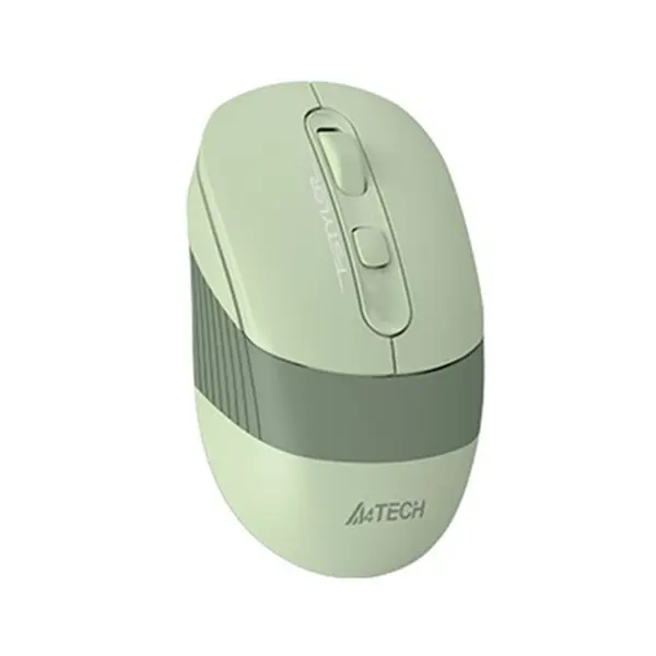 A4TECH FSTYLER FB10C Dual Mode Rechargeable Wireless Mouse – Color: Green – View 2