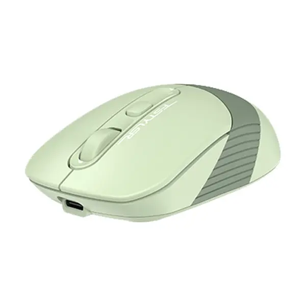 A4TECH FSTYLER FB10C Dual Mode Rechargeable Wireless Mouse – Color: Green – View 3