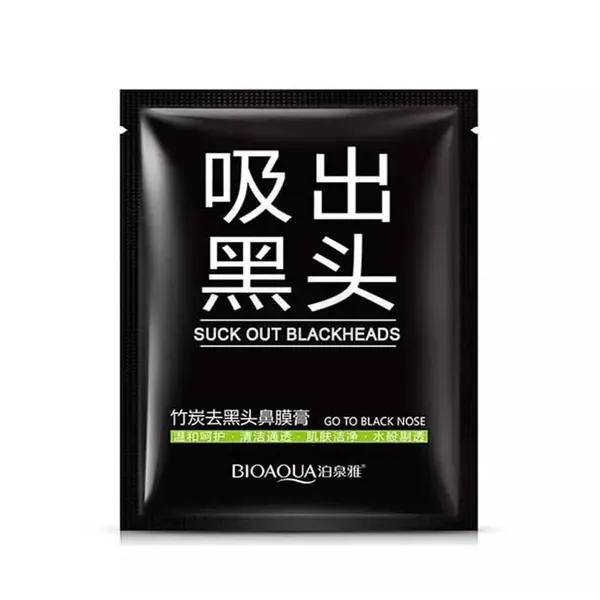 Bioaqua Activated Carbon Suck Out Mini Blackhead Remover Face Mask – View 1